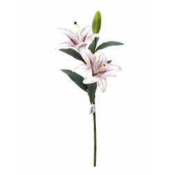 Selyemvirág tigrisliliom 61cm rózsaszín