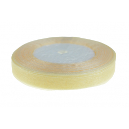 Szalag organza 1,3cm*50y krém