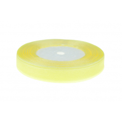 Szalag organza 1,3cm*50y v.sárga