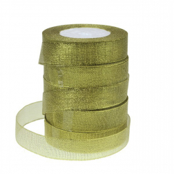 Szalag organza 2cm*25y glitteres több szín