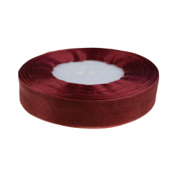 Szalag organza 2cm*50y bordó