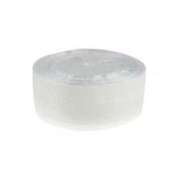 Szalag organza 3,8cm*50y fehér