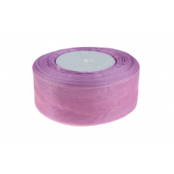 Szalag organza 3,8cm*50y v. lila