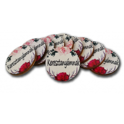 TÁBLA fa MINI KÖR KERESZTANYÁMNAK 3*3cm LV