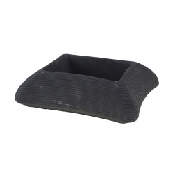 Tál kő 21*16*6,5cm fekete