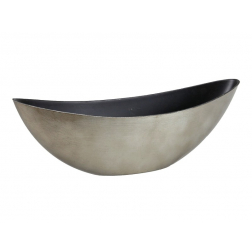 Tál plasztik csónakalakú 39*12*13cm gránit zöld