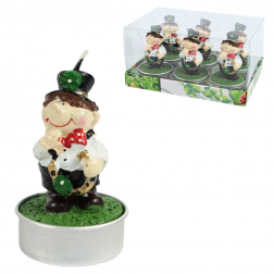 Teamécses kéményseprő 6,5cm s/6 zöld