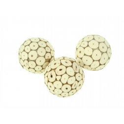 Termés shola oktaball 5cm s/12 fehér
