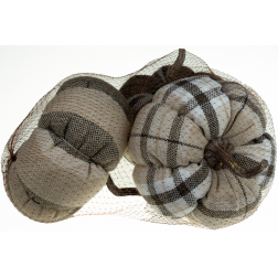 Tök textil D17 s/3 kockás barna