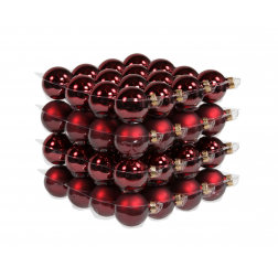 Üveggömb D4 s/64 vörös