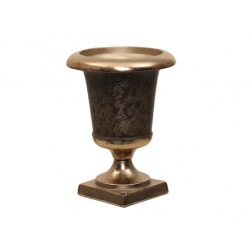 Kehely alumínium talpas D14x18cm arany