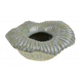 Váza D20cm peremes v.zöld