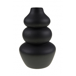 Váza kerámia 22cm Cairn fekete