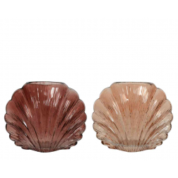 Váza üveg 12*25*21cm többféle
