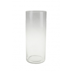 Váza üveg cilinder 12*40cm