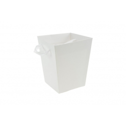 Virág doboz papír szögletes 13,5*13,5*15cm több szín