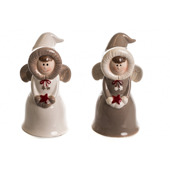 Figura angyal kerámia H14 2féle
