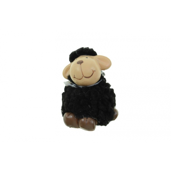 Bárány poly 4,8cm fekete