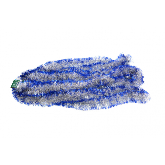 Boa D10cm*2m ezüst-kék