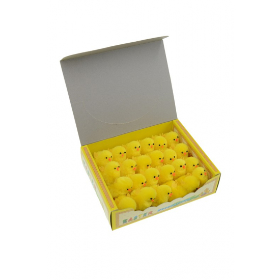 Figura csibe plüss 5cm s/24 sárga