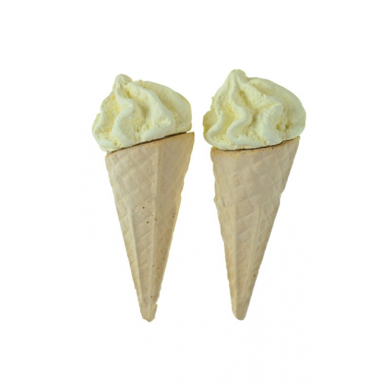 Dekor fagyi D3,5*8cm s/2 sárga