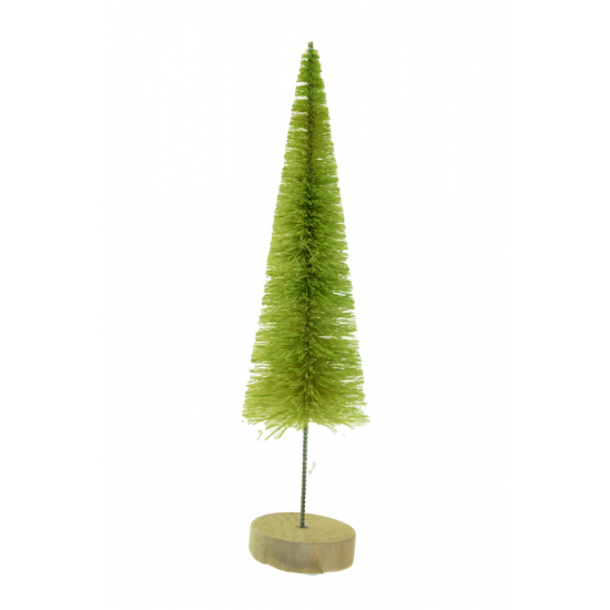Dekor fenyő 22.5cm fűzöld