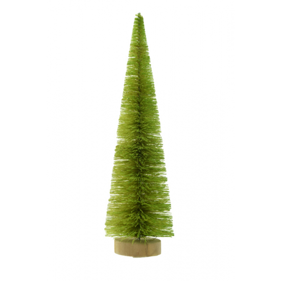 Dekor fenyő 23cm fűzöld