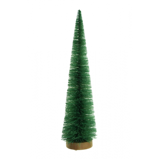 Dekor fenyő 29.5cm glitteres arany