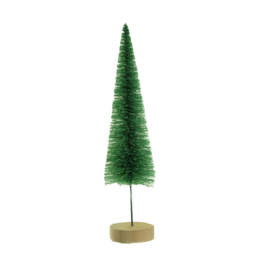 Dekor fenyő 30.5cm zöld