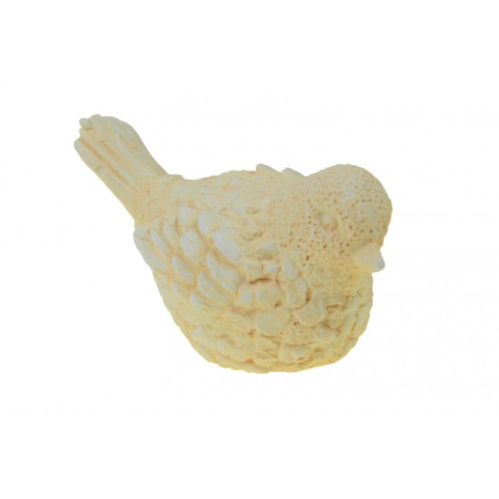 Figura madár gipsz kicsi 6,5cm barack