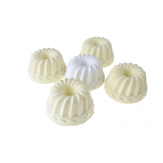 Dekor kuglóf D4*3 cm s/5 sárga
