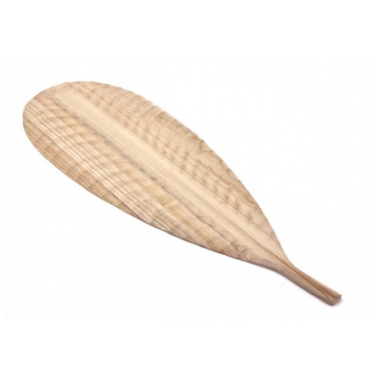 Dekor levél fa 102*35cm natúr