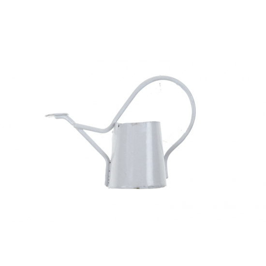 Locsolókanna fém 4.2X1.5X3H fehér