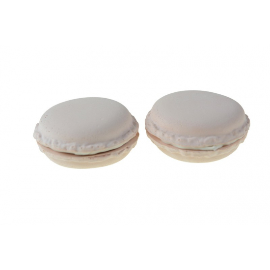 Dekor macaron D3,5*2cm s/2 púder