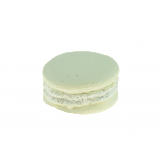 Dekor macaron gipsz 2D 4cm krém