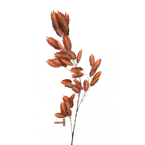 Dekorág leveles 102cm narancs