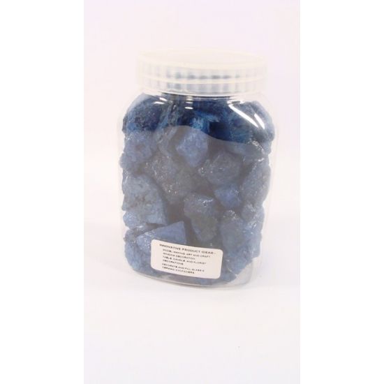 Dekorkő dobozban 2-3cm 1,5kg kék