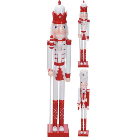 Diótörő fa 106cm 2féle piros
