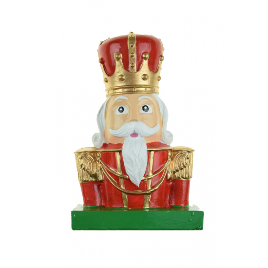 Figura diótörő poly 15,2cm piros