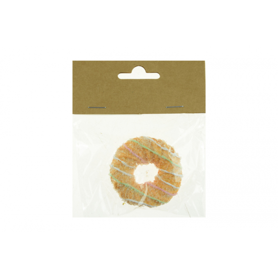 Figura fánk poly 5,3cm barna