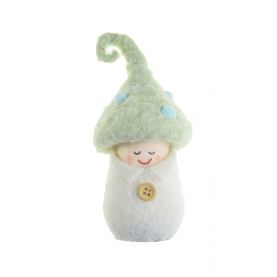 Figura filc gombakalappal 14cm lila