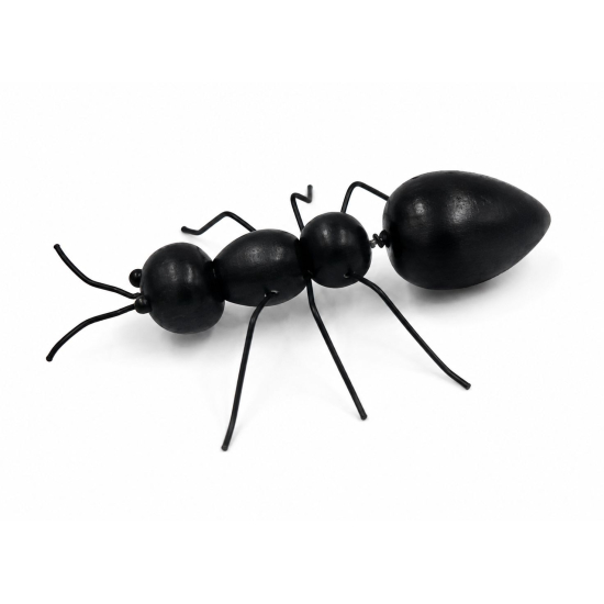 Figura hangya fém 6.5*2.5*10cm fekete