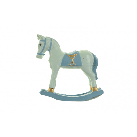 Figura hintaló poly 7*2,4*7,5cm türkiz