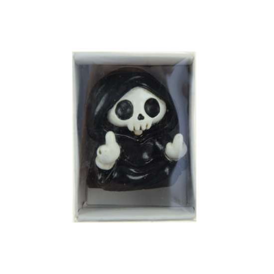 Figura kaszás poly 5,2cm fekete
