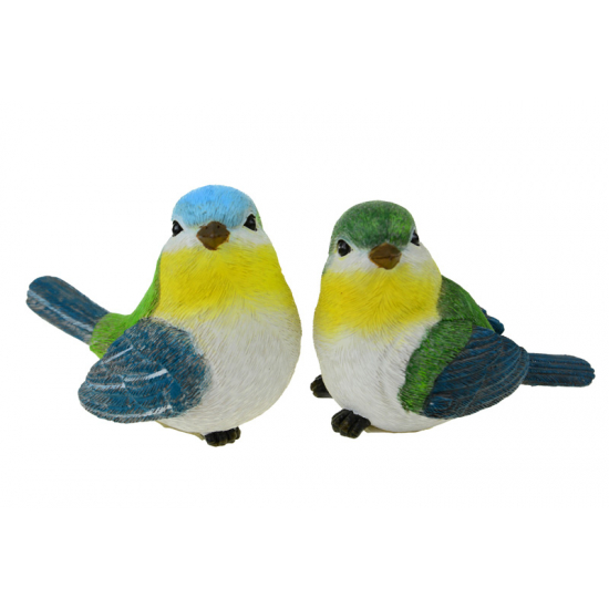 Figura madár poly 10.5*6*8.3cm 2féle