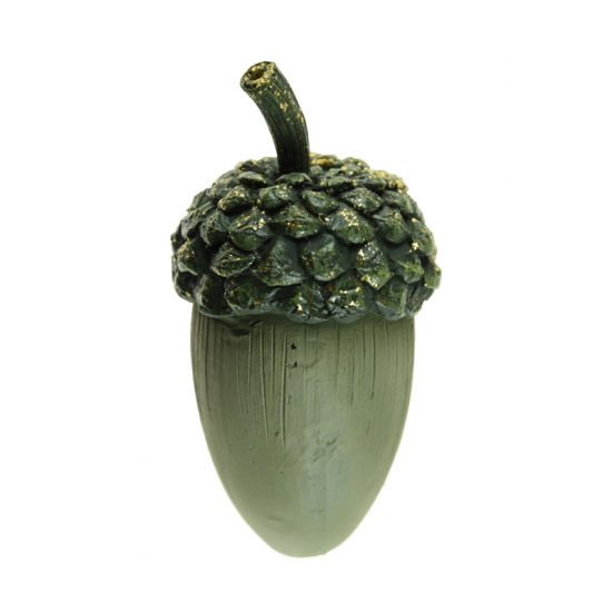 Figura makk poly 12cm zöld