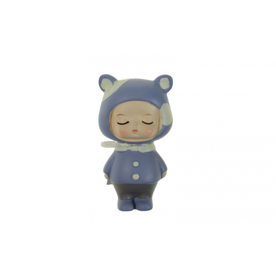 Figura manójelmezes gyerek poly 3,7*3*7cm szürke