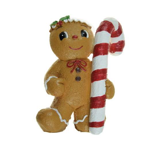 Figura mézi poly 9*4,2*12,5cm barna