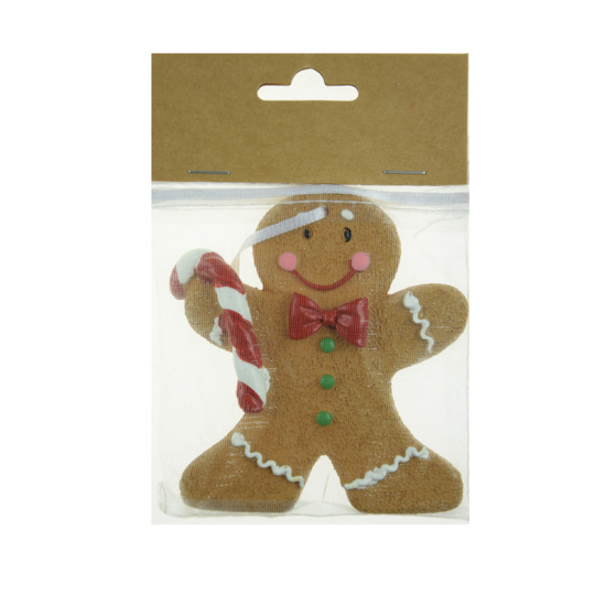 Figura mézi poly 9,8cm barna