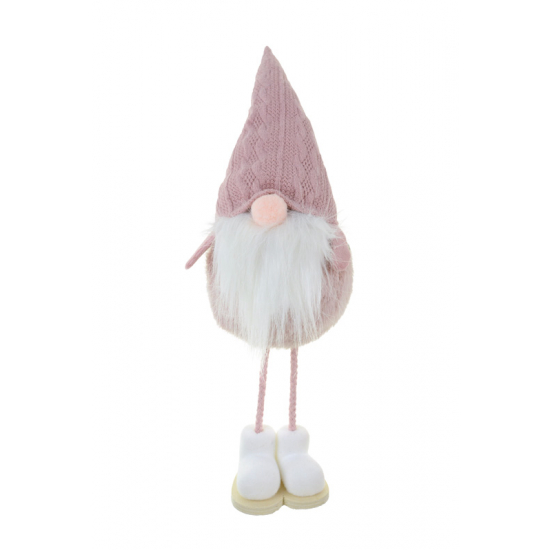 Figura orrmanó 36 cm álló rózsaszín